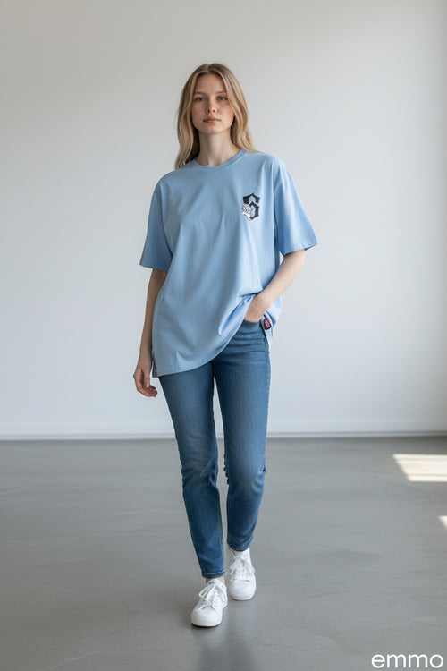 Polera Oversize grimmjow n°6 Bleach